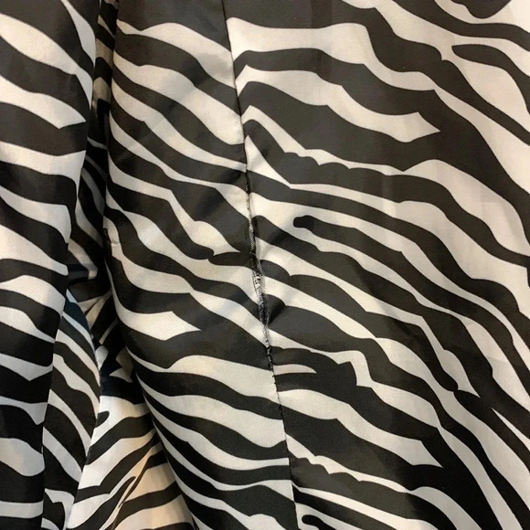 Dana Buchman Denim Look Navy Zip Front Jacket - size 10 - Picture 8 of 8